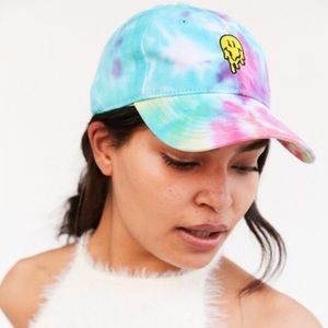 Urban Outfitters Melting Smile Baseball Hat